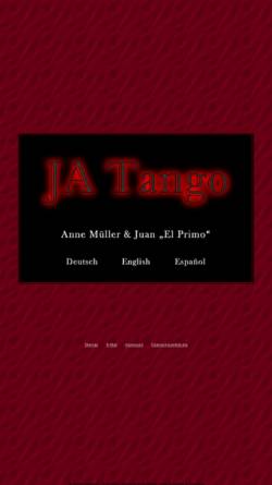 Vorschau der mobilen Webseite www.jatango.de, JA Tango