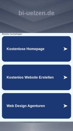 Vorschau der mobilen Webseite www.bi-uelzen.de, Bürgerinitiative gegen Atomanlagen Uelzen