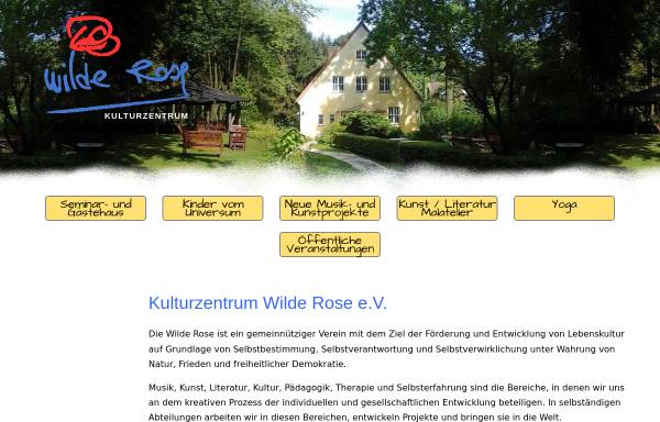 Vorschau von wilde-rose.com, Wilde Rose e.V. - Kulturzentrum in Altenmelle