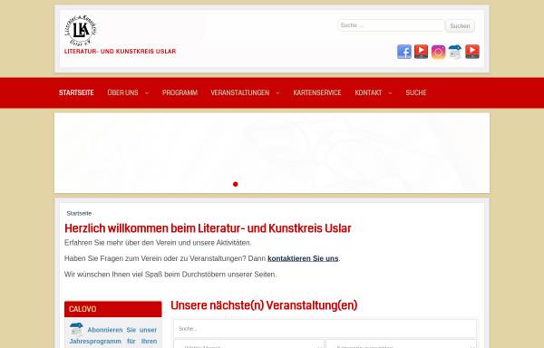 Vorschau von www.literatur-kunstkreis-uslar.de, Literatur- und Kunstkreis Uslar e.V.