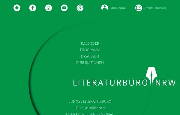 Vorschau von www.literaturbuero-nrw.de, Literaturbüro NRW e.V.
