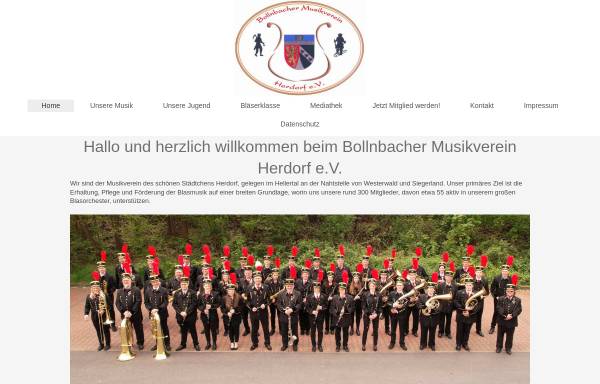 Vorschau von www.herdorfer-musikanten.de, Bollnbacher Musikverein Herdorf e.V.