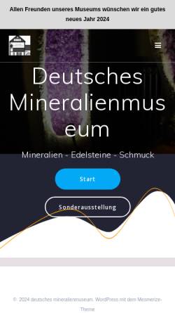 Vorschau der mobilen Webseite www.museum-idar-oberstein.de, Museum Idar-Oberstein