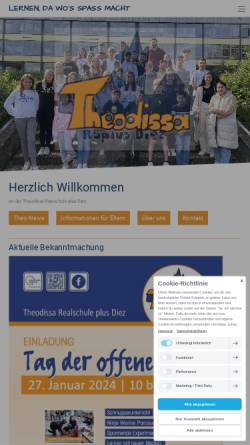 Vorschau der mobilen Webseite www.rs-diez.de, Realschule Diez