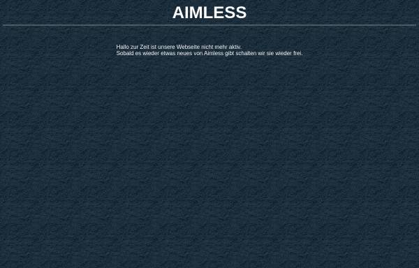 Vorschau von www.aimless.de, Aimless