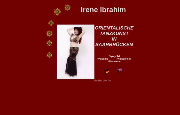 Vorschau von www.ireneibrahim.de, Ibrahim, Irene, Tanzstudio Pyramide