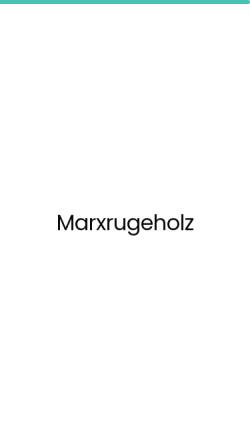 Vorschau der mobilen Webseite www.marxrugeholz.de, Marx, Ruge und Holzhauser