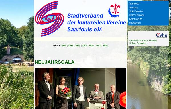 Vorschau von www.sdkv-saarlouis.de, Kulturelle Vereine und Gruppen
