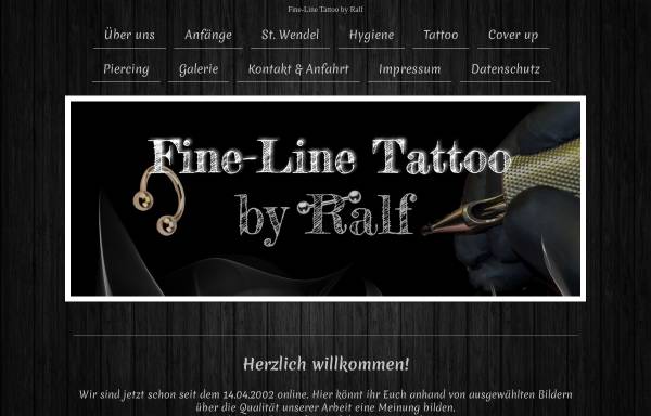 Vorschau von www.tattoo-by-ralf.de, Fine-Line Tattoo, Ralf Beck
