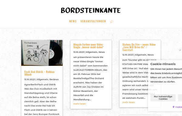 Vorschau von www.bordsteinkante.net, Bordsteinkante