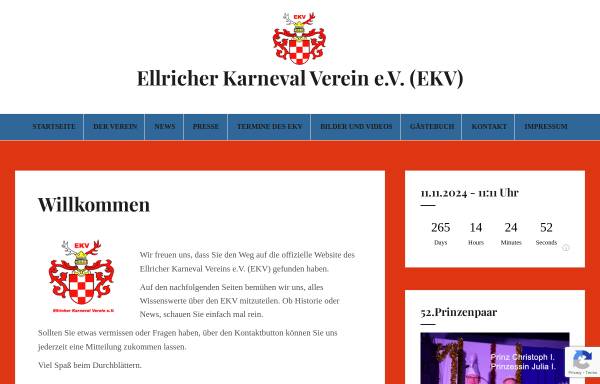 Vorschau von www.karneval-ellrich.de, Ellricher Karnevalverein e.V.