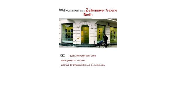 Vorschau von www.zellermayer.de, Zellermayer Galerie