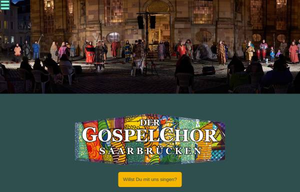 Vorschau von www.gospelchor-saarbruecken.de, GospelChor Saarbrücken