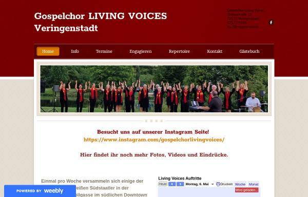 Living Voices, Veringenstadt