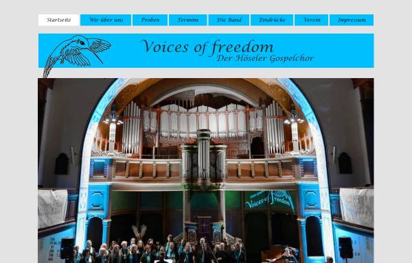 Vorschau von www.voices-of-freedom.de, Voices of Freedom