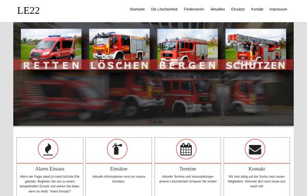 Vorschau von www.ff-bochum-mitte.de, Freiwillige Feuerwehr Bochum, Löschzug Mitte