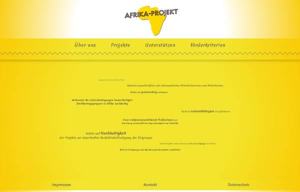 Vorschau von www.afrika-projekt.org, Afrika-Projekt e.V.