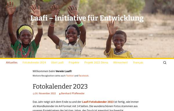Vorschau von www.laafi.at, LAAFI Initiative für Entwicklung