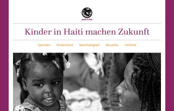 Vorschau von www.kinderinhaiti.de, Kinder in Haiti e.V.
