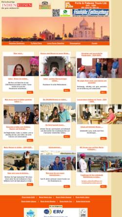 Vorschau der mobilen Webseite www.rajasthan-indien-reise.de, Rajasthan Reisen
