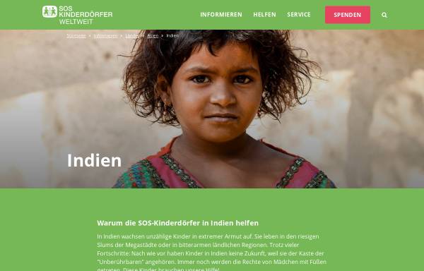 Vorschau von www.sos-kinderdoerfer.de, SOS-Kinderdörfer