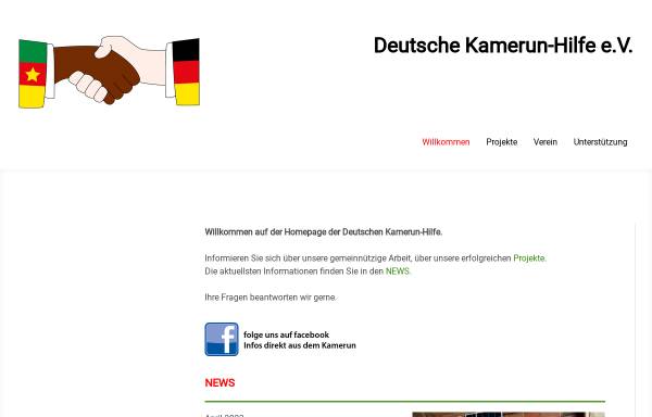 Vorschau von deutsche-kamerun-hilfe.de, Deutsche-Kamerun-Hilfe e.V.