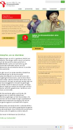 Vorschau der mobilen Webseite strassenkindermarokko.org, Hilfe für die Strassenkinder von Marokko