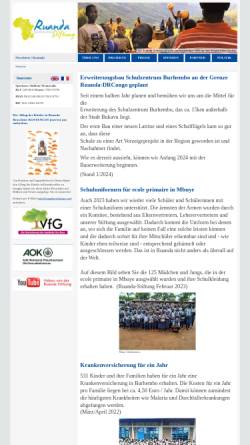 Vorschau der mobilen Webseite www.ruanda-stiftung.com, Ruanda Stiftung