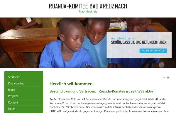 Vorschau von www.ruanda-komitee.de, Ruanda-Komitee e.V. Bad Kreuznach