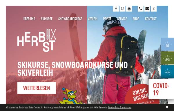 Vorschau von www.skischule-lofer.at, Skischule Lofer