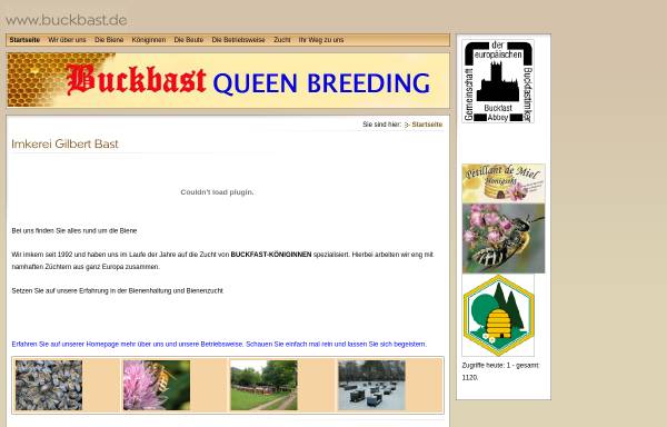Vorschau von www.buckbast.de, Buckbast - Queen Breeding, Gilbert Bast
