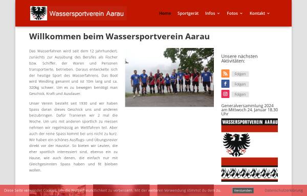 Vorschau von www.wsva.ch, Wassersport Verein Aarau