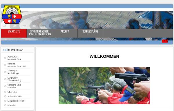 Vorschau von www.ps-spreitenbach.ch, Pistolenschützen Spreitenbach