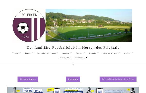 Vorschau von www.fceiken.ch, FC Eiken