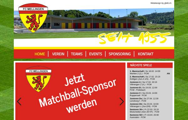 Vorschau von www.fcmellingen.ch, FC Mellingen