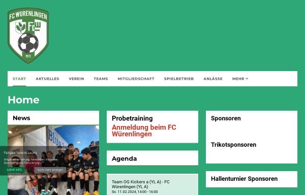 Vorschau von www.fcwuerenlingen.ch, FC Würenlingen