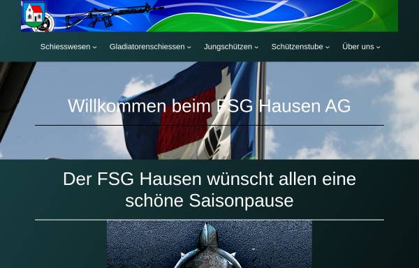 Vorschau von www.fsg-hausen.ch, Feldschützengesellschaft Hausen