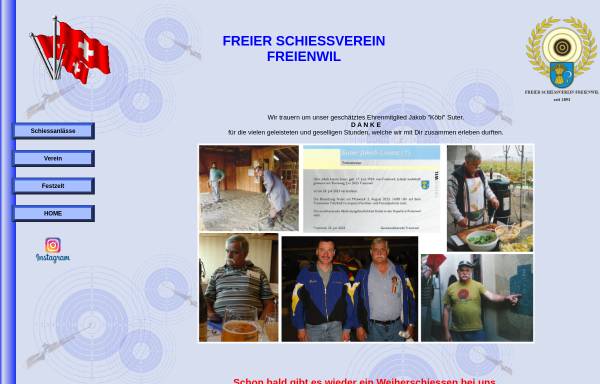 Vorschau von www.fsv-freienwil.ch, Freier Schiessverein Freienwil