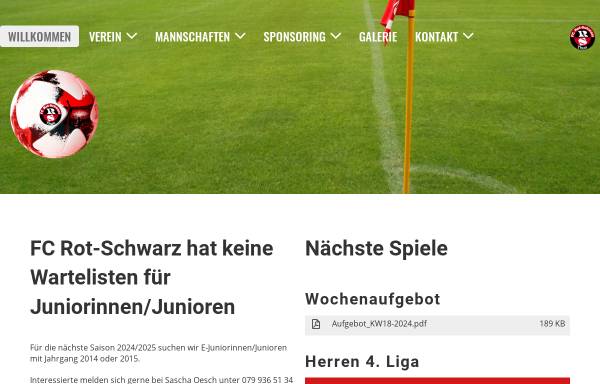 Vorschau von rot-schwarz.ch, FC Rot-Schwarz Thun