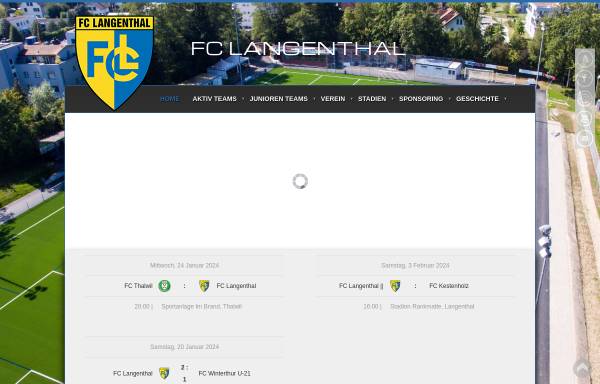 Vorschau von www.fclangenthal.ch, FC Langenthal