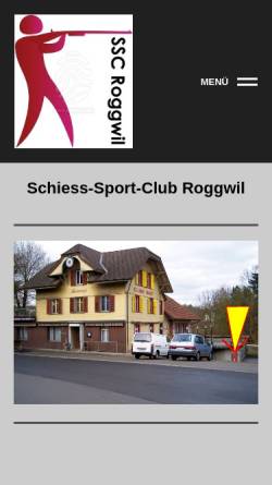 Vorschau der mobilen Webseite www.schiesskeller-roggwil.ch, Schiessportclub Roggwil