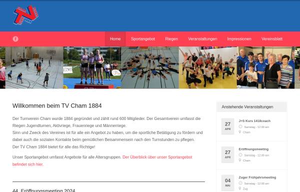 Vorschau von www.tvcham.ch, Turnverein Cham, seit 1884