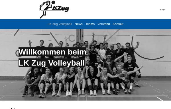 Vorschau von www.volleyzug.ch, Volleyball Klub der Stadt Zug