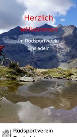 Vorschau der mobilen Webseite www.rv-einsiedeln.ch, Radsport Verein Einsideln
