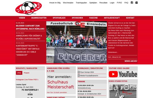 Vorschau von www.fcembrach.ch, FC Embrach