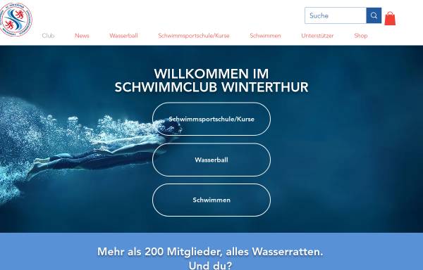 Vorschau von www.sc-winterthur.ch, Schwimmclub Winterthur