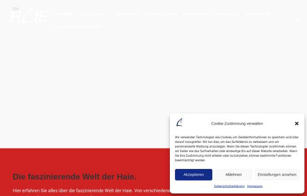 Vorschau von www.hainfo.de, Haie