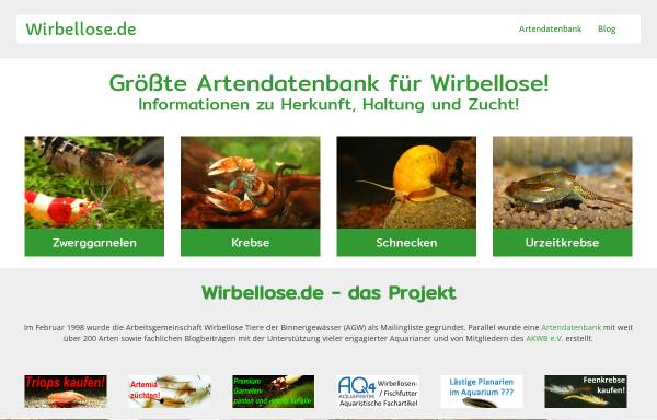 Vorschau von www.wirbellose.de, Flusskrebse in Nordrhein-Westfalen