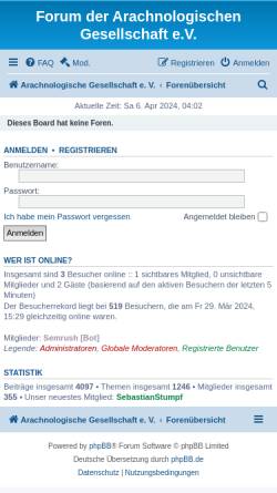 Vorschau der mobilen Webseite www.spinnen-forum.de, Informationen und Forum für heimische Spinnen