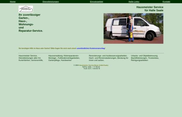 Vorschau von www.hdl-beyer.de, Hausdienstleistungen Beyer